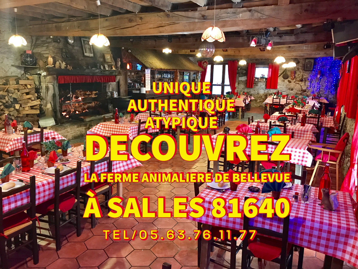 RESTAURANT UNIQUE AUTHENTIQUE ATYPIQUE
